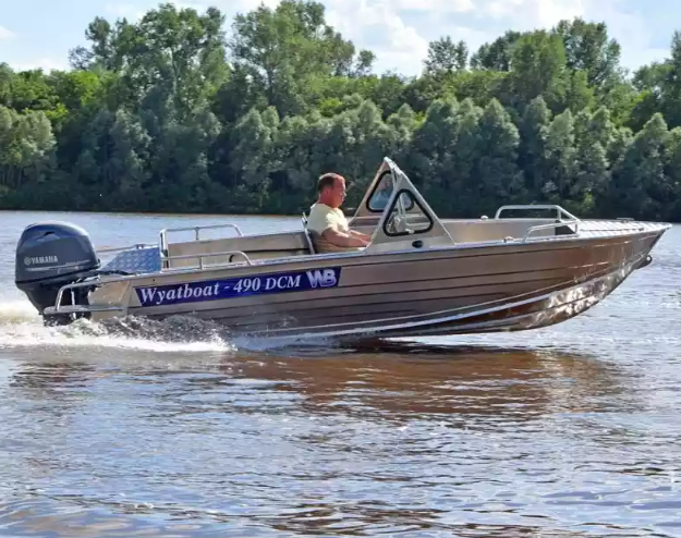 Алюминиевый катер Wyatboat-490 DCM Pro в Тольятти