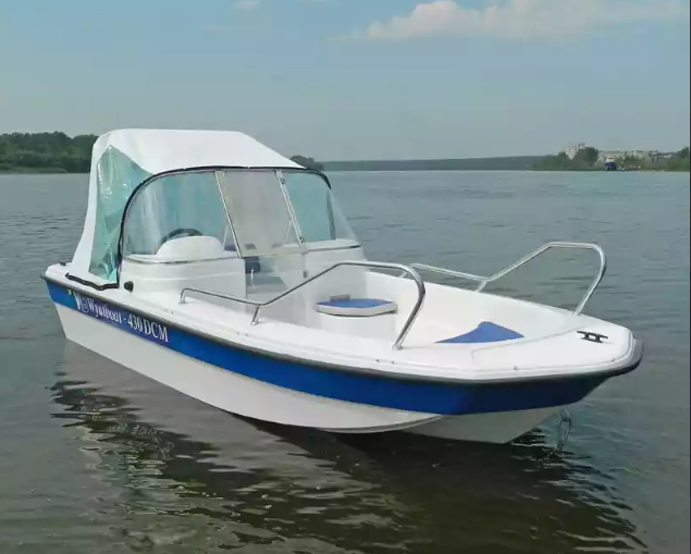 Стеклопластиковый катер Wyatboat-430 DCM (тримаран) в Тольятти