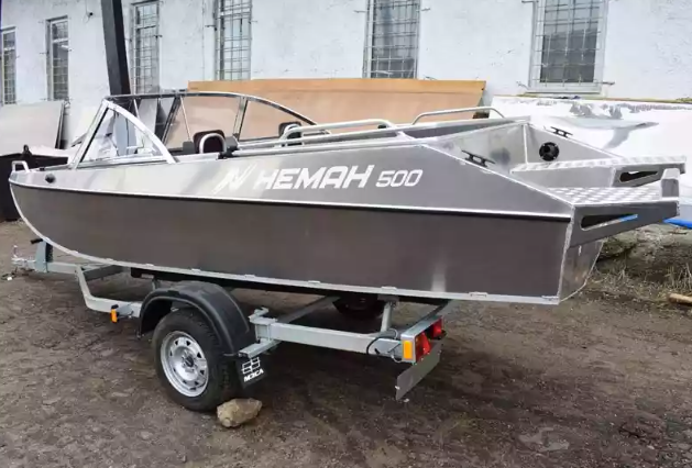 Алюминиевый катер Неман-500 DC (без покраски) в Тольятти