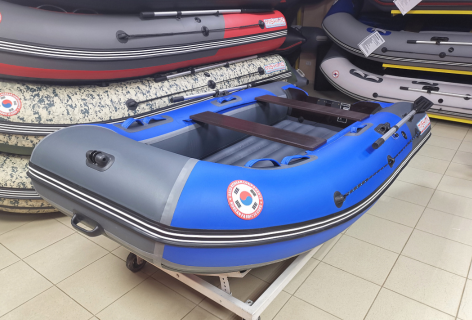 КОМПЛЕКТ Лодка MISHIMO PRO 350 + ЛОДОЧНЫЙ МОТОР MARLIN MP 9.9 (20) AMHS PRO в Тольятти