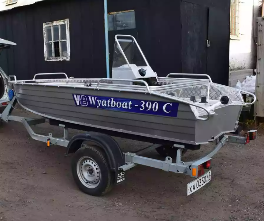 Алюминиевая лодка Wyatboat-390 C в Тольятти