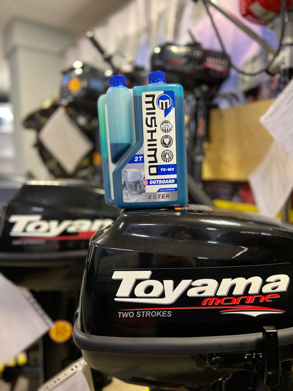 Масло MISHIMO 2T OUTBOARD (ESTER) полусинтетика 1 л в Тольятти