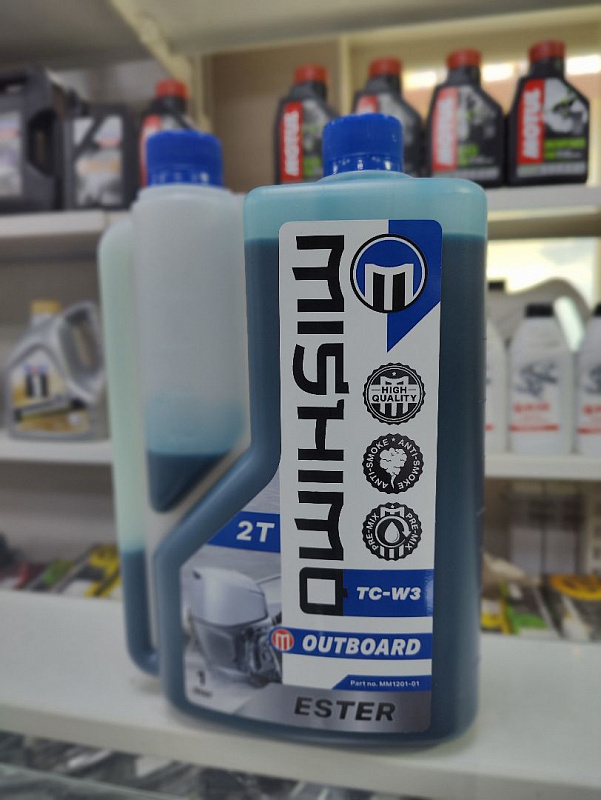 Масло MISHIMO 2T OUTBOARD (ESTER) полусинтетика 1 л в Тольятти