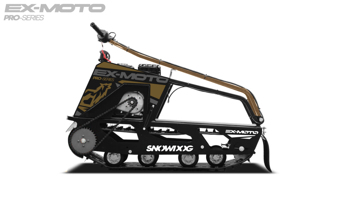 Мотобуксировщик EX-MOTO SNOWDOG S380 8л.с. в Тольятти