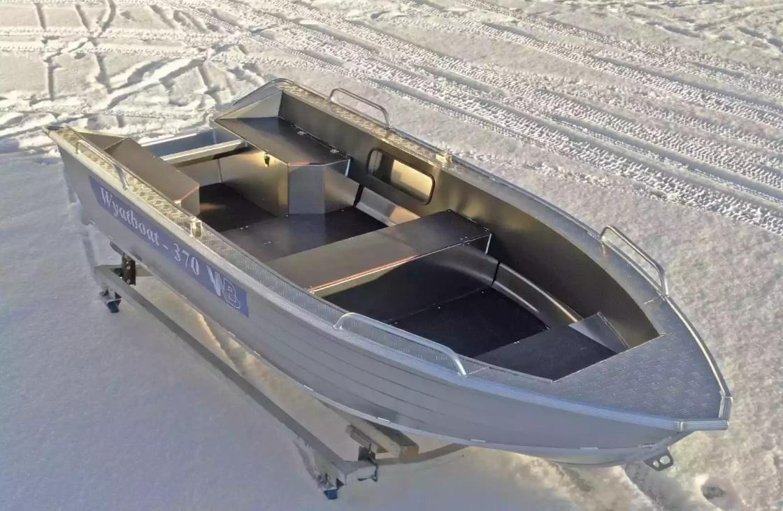 Алюминиевая лодка Wyatboat-370 в Тольятти