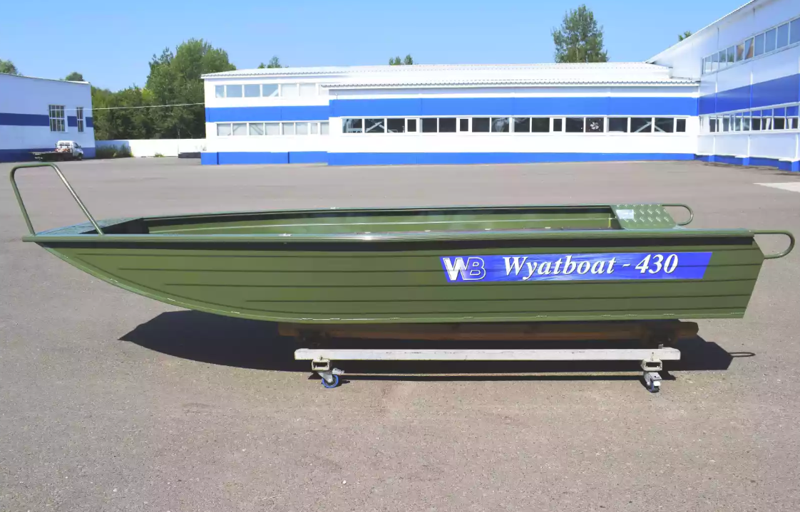 Алюминиевая лодка  Wyatboat-430 Master Fish в Тольятти