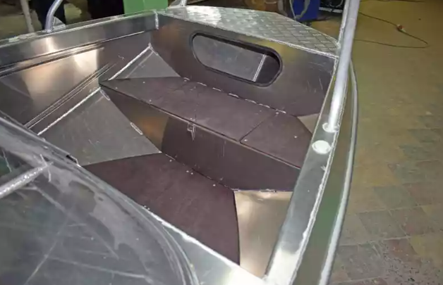 Алюминиевый катер Неман-500 DC (без покраски) в Тольятти