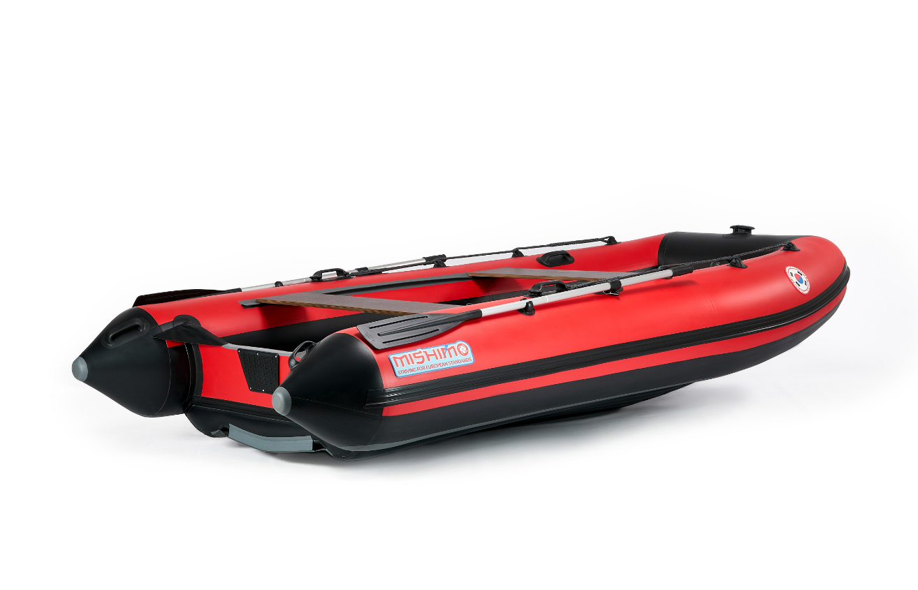 КОМПЛЕКТ ЛОДКА MISHIMO RAPID 380 PRO+ ЛОДОЧНЫЙ МОТОР MARLIN MP 9.9 (20) AMHS PROLINE FORCE в Тольятти