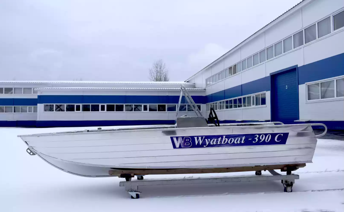 Алюминиевая лодка Wyatboat-390 C в Тольятти