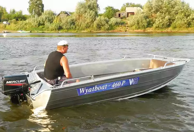 Алюминиевая лодка Wyatboat-460 P в Тольятти