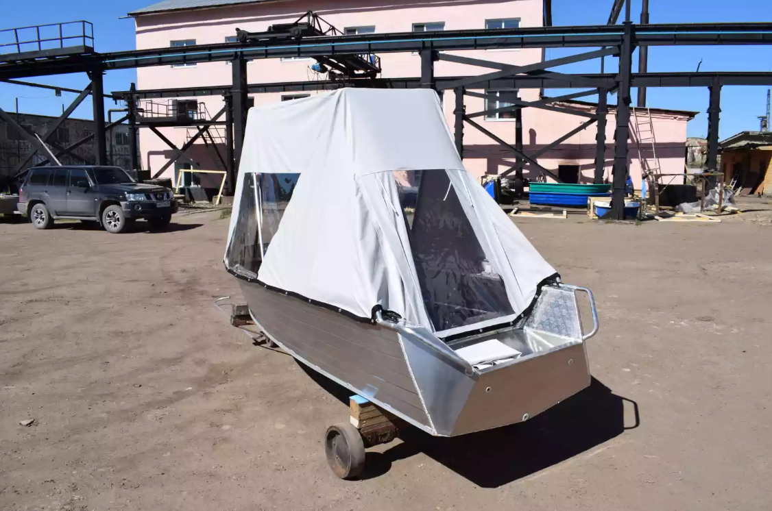 Алюминиевая лодка Wyatboat-390 У в Тольятти