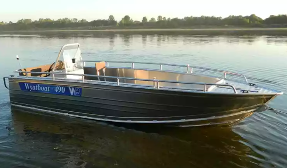 Алюминиевый катер Wyatboat-490 C в Тольятти