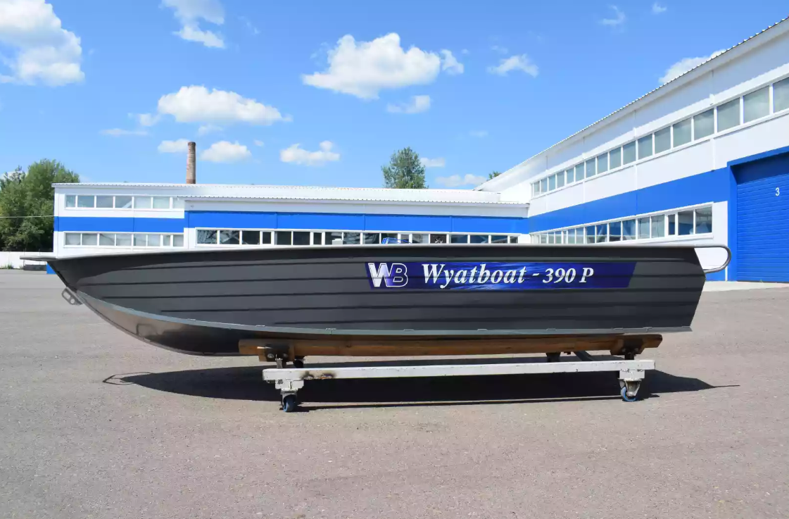 Алюминиевая лодка Wyatboat-390Р Fish в Тольятти