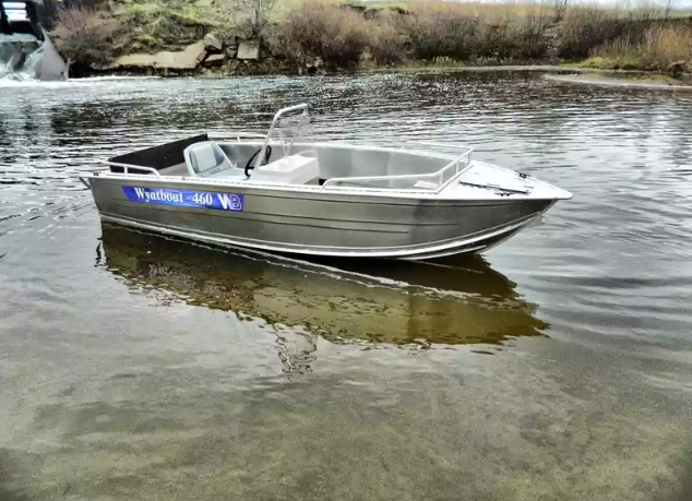 Алюминиевый катер Wyatboat-460 C в Тольятти Алюминиевый катер Wyatboat-460 C в Тольятти