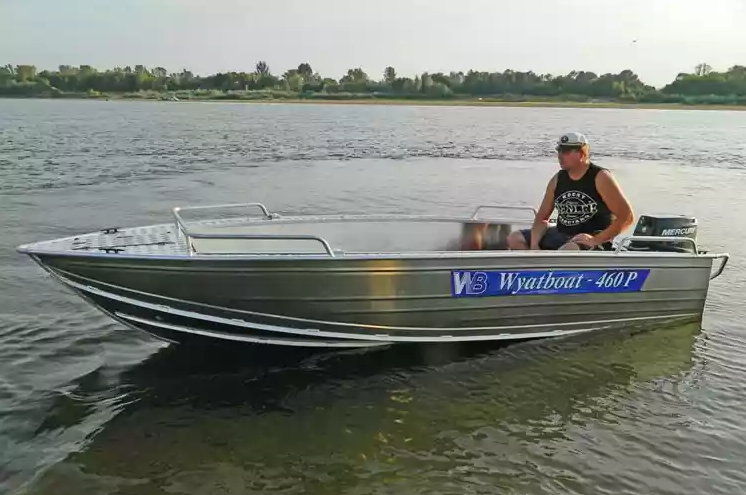 Алюминиевая лодка Wyatboat-460 P в Тольятти