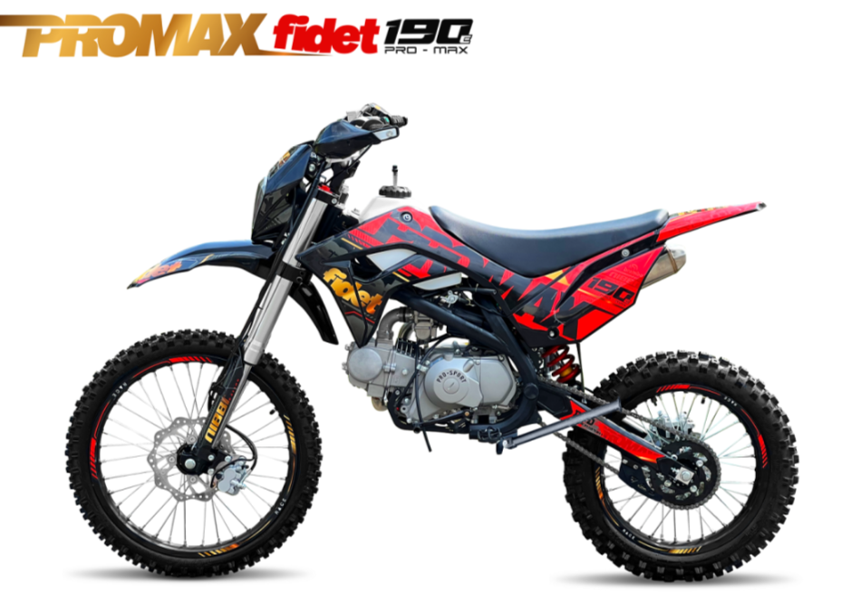 Мотоцикл (питбайк) PROMAX FIDET (ФАЙДЕТ) 190E MAX PRO LUX 19/16 в Тольятти