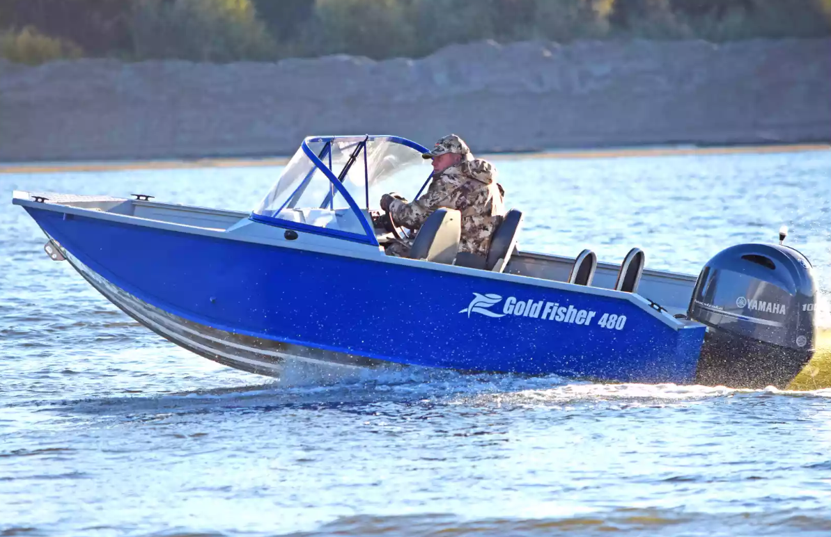 Алюминиевый катер Gold Fisher 480 DCM FISH в Тольятти