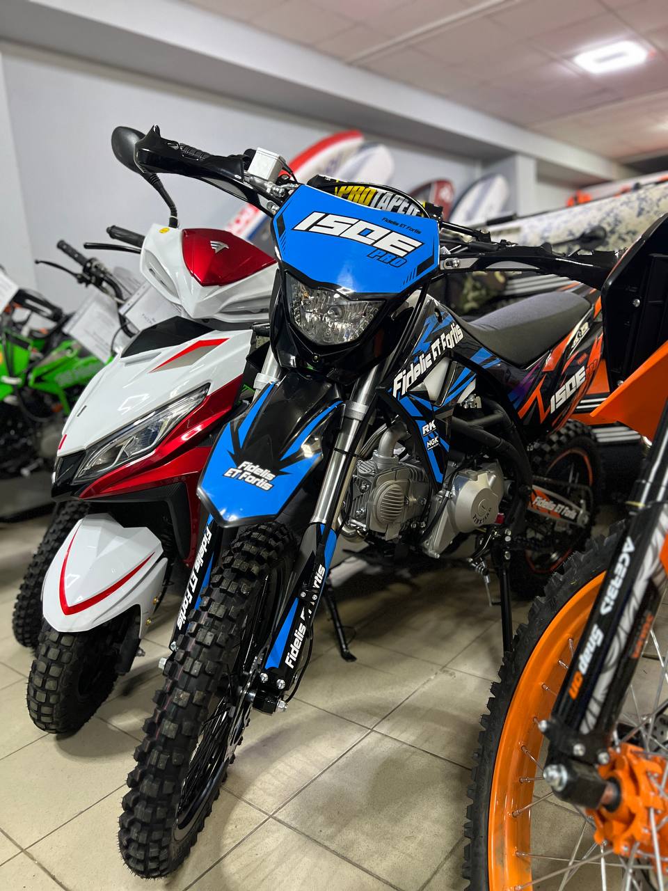 Мотоцикл (питбайк) PROMAX FIDET (ФАЙДЕТ) 190E PRO 17/14 в Тольятти