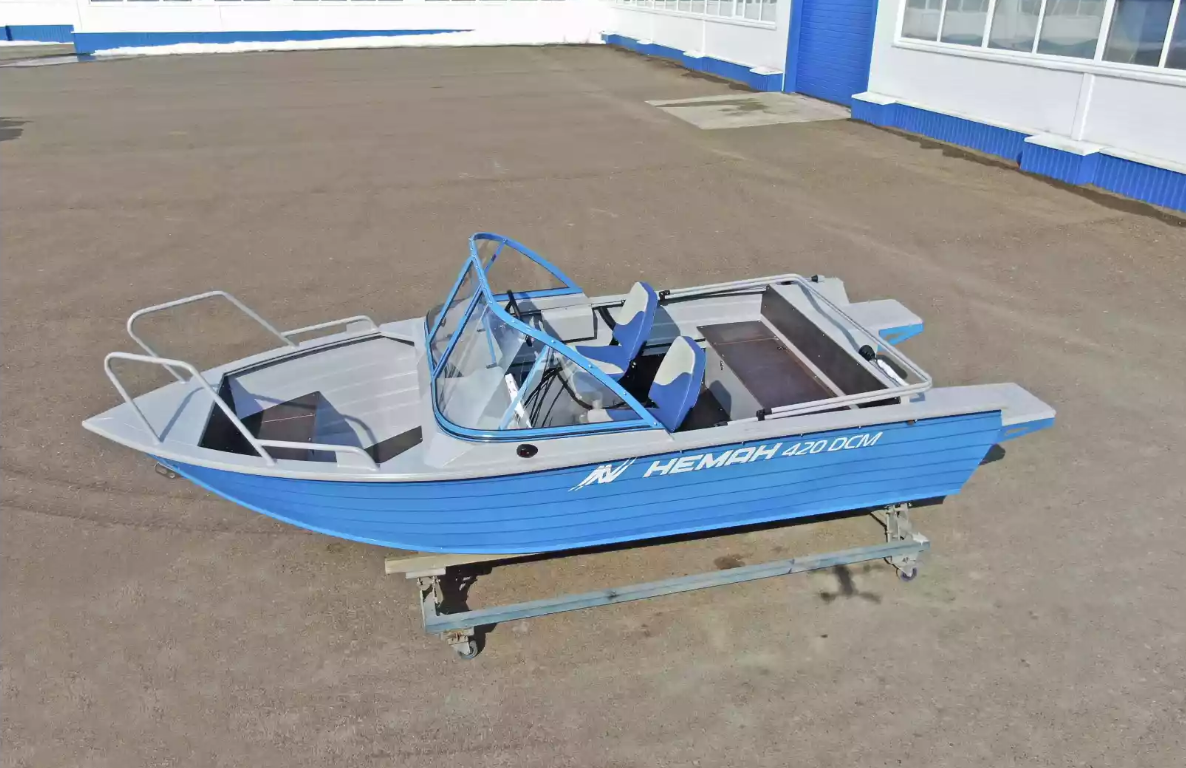 Алюминиевый катер Неман-420 DCM NEW в Тольятти