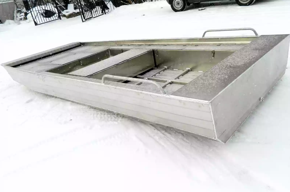 Алюминиевая лодка Wyatboat-390 Jonboat в Тольятти