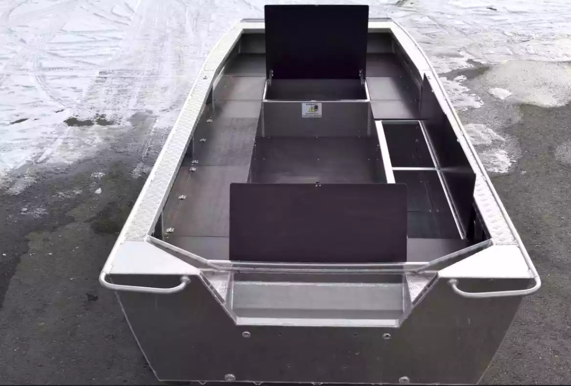 Алюминиевая лодка Wyatboat-490 Jonboat в Тольятти