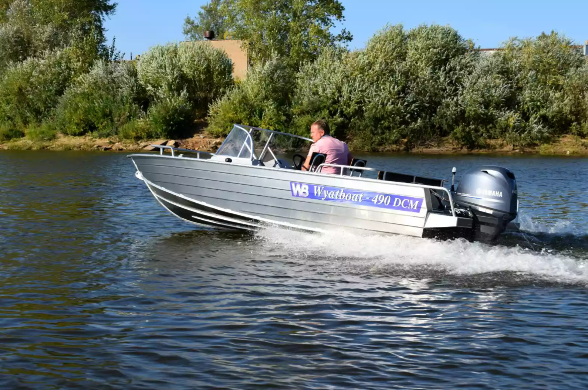 Алюминиевый катер Wyatboat-490 DCM в Тольятти