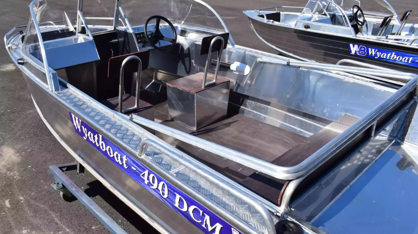 Алюминиевый катер Wyatboat-490 DCM в Тольятти
