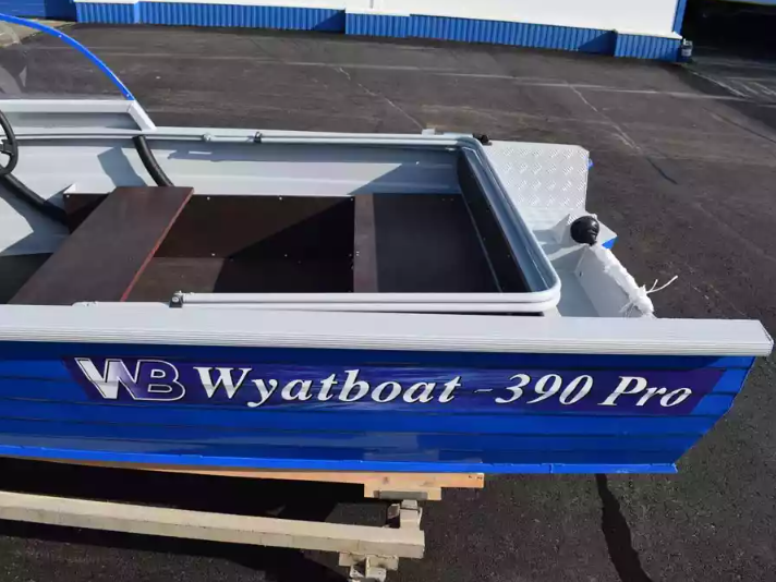 Алюминиевый катер Wyatboat-390 Pro в Тольятти