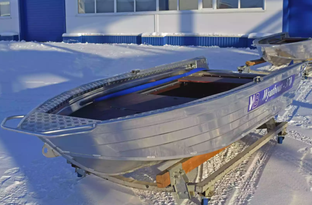 Алюминиевая лодка Wyatboat-370 Р FISH в Тольятти