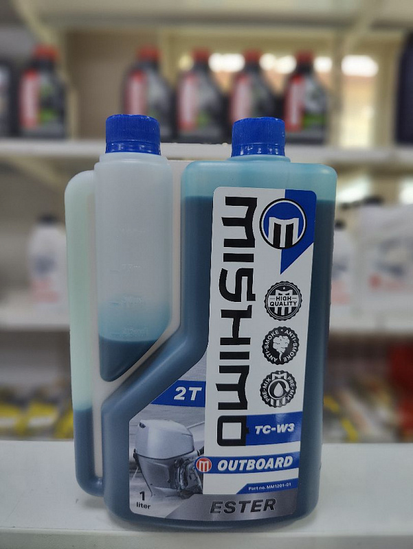 Масло MISHIMO 2T OUTBOARD (ESTER) полусинтетика 1 л в Тольятти