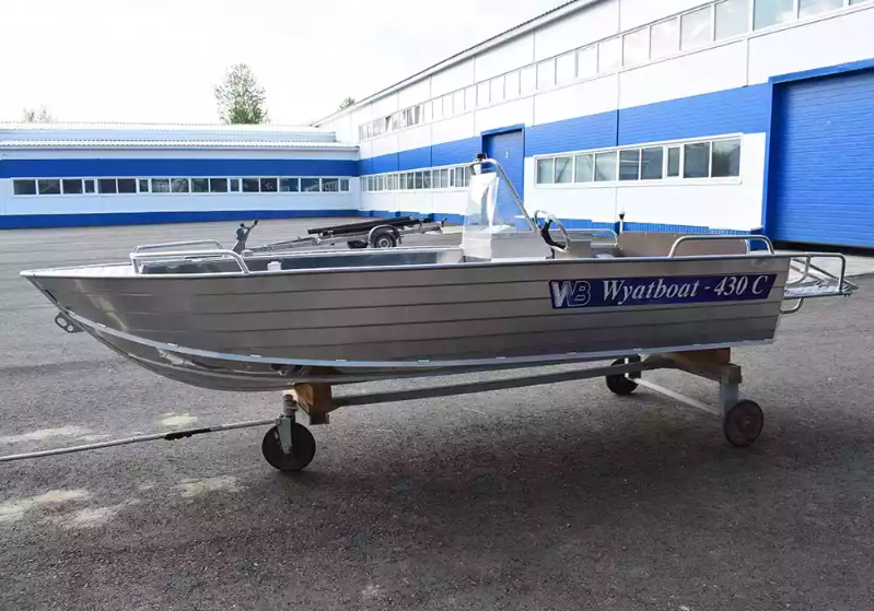 Алюминиевый катер Wyatboat-430 C в Тольятти