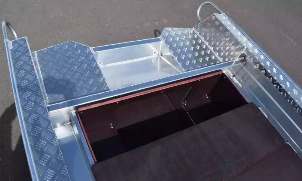 Алюминиевая лодка Wyatboat-390Р Fish в Тольятти