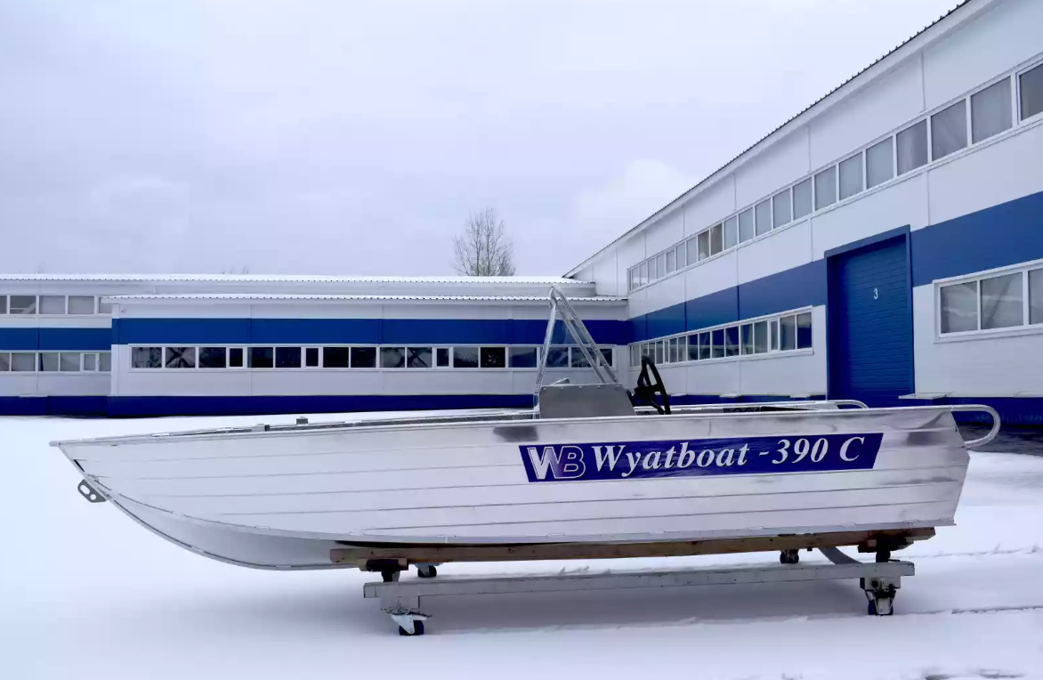 Алюминиевый катер Wyatboat-390 C в Тольятти