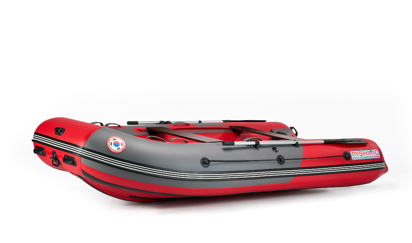 КОМПЛЕКТ ЛОДКА MISHIMO PRO 350 + ЛОДОЧНЫЙ МОТОР MARLIN MP 9.9 (15) AMHS PROLINE в Тольятти