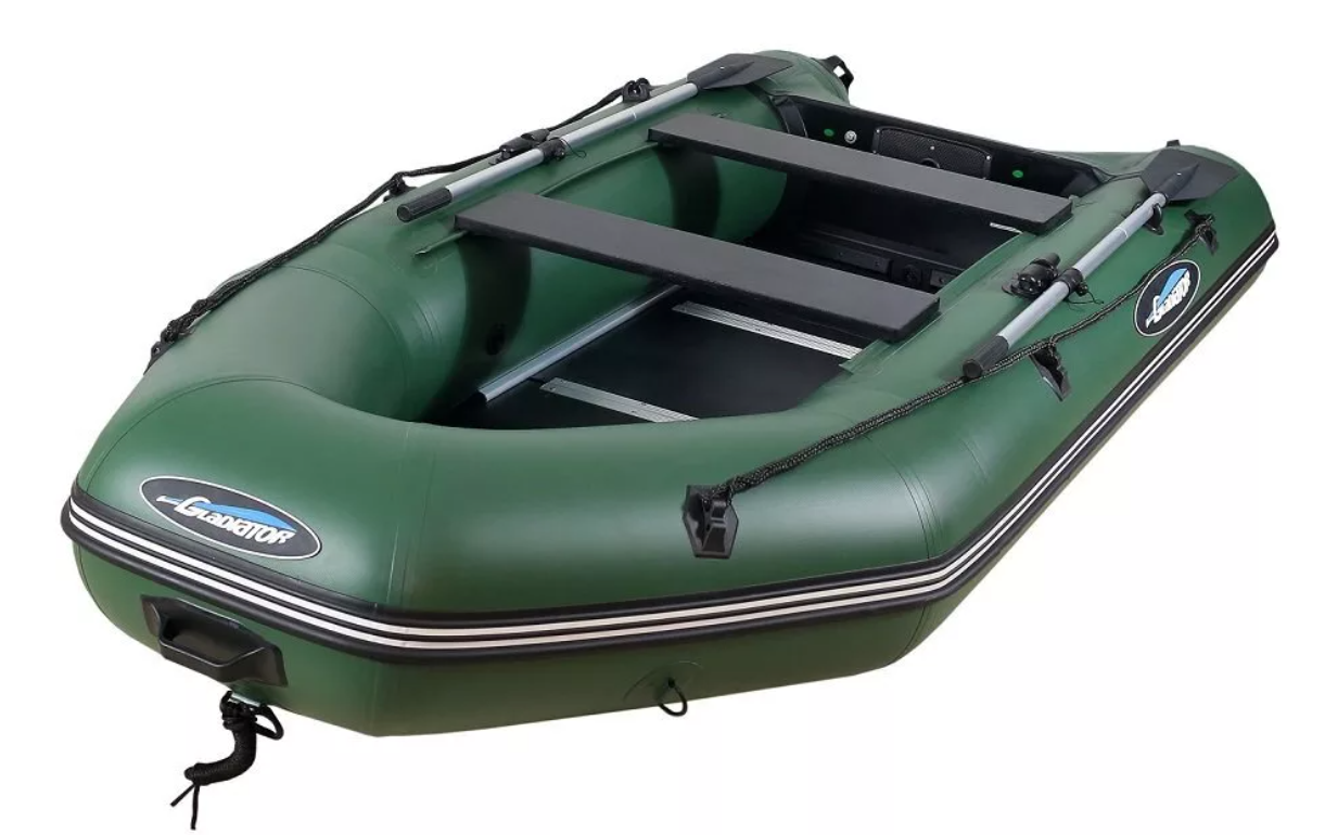 МОТОРНО-ГРЕБНАЯ ЛОДКА ПВХ GLADIATOR A 280 ТК С ФАНЕРНЫМ ДНОМ в Тольятти
