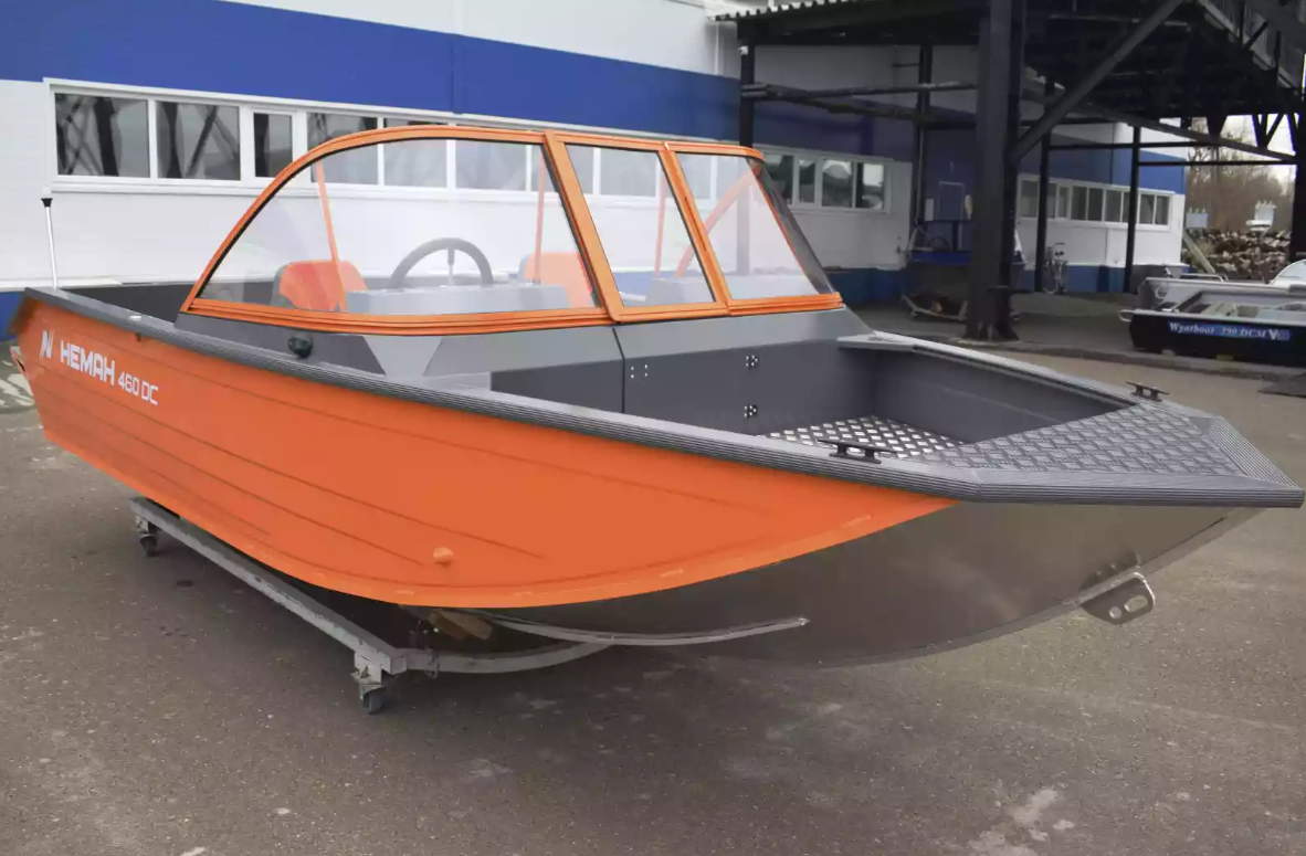 Алюминиевый катер Неман-480 DCM FISH в Тольятти