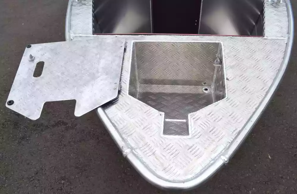 Алюминиевая лодка Wyatboat-390 DCM Увеличенный борт в Тольятти