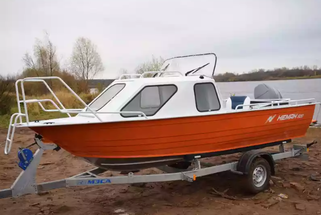 Алюминиевый катер Неман-500 (каютный) в Тольятти