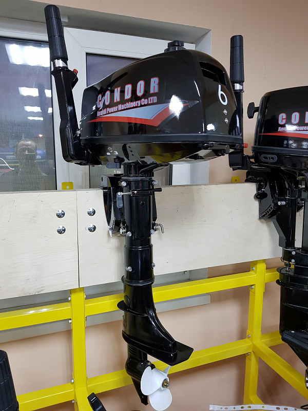 Лодочный мотор Condor F6HS без бака 12 л. в Тольятти