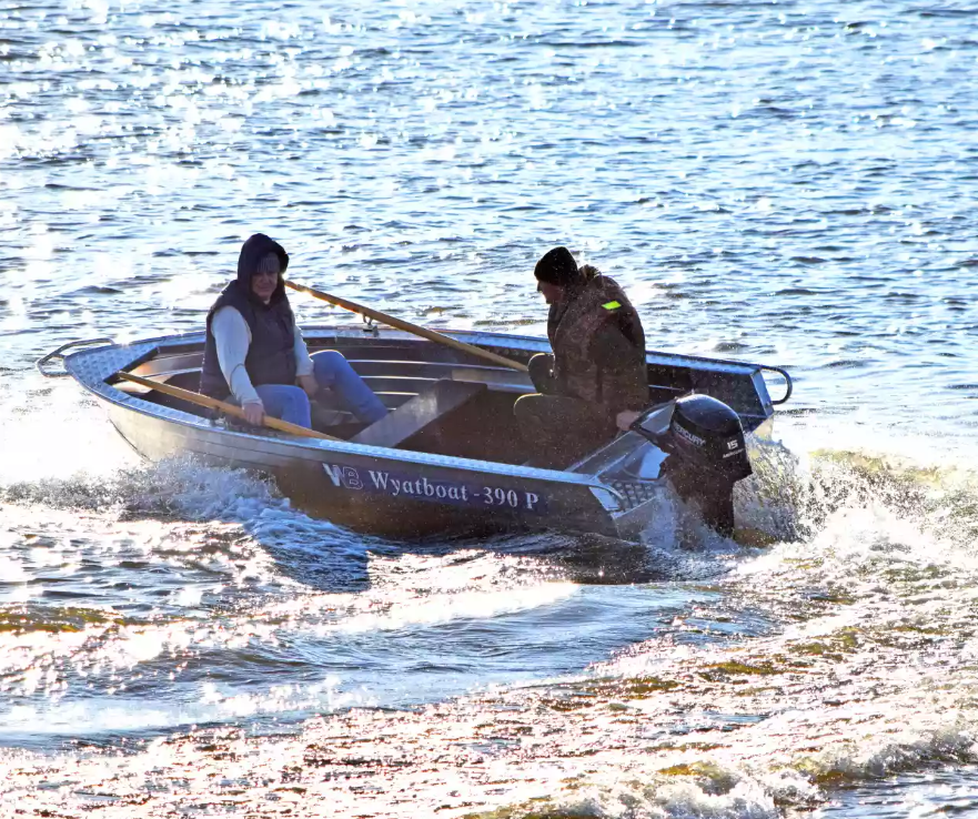 Алюминиевая лодка Wyatboat-390 P в Тольятти