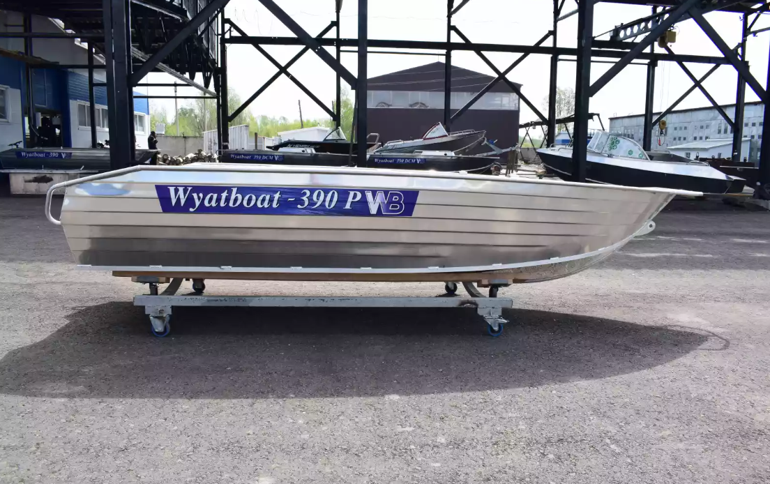 Алюминиевая лодка Wyatboat-390Р Увеличенный борт в Тольятти
