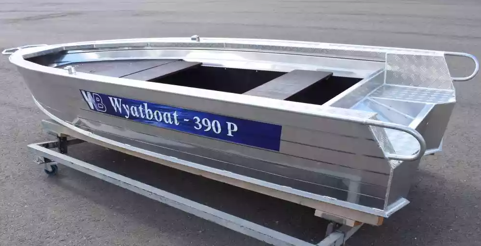 Алюминиевая лодка Wyatboat-390Р Fish в Тольятти