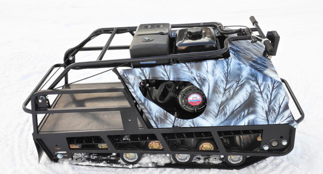 Мотобуксировщик Irondog (Железная собака) M500 20  Камуфляж Охотник в Тольятти