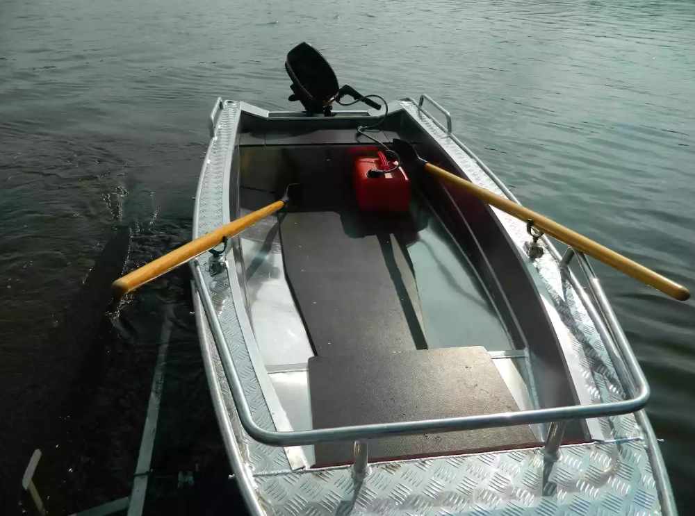 Алюминиевая лодка Wyatboat-390 У в Тольятти