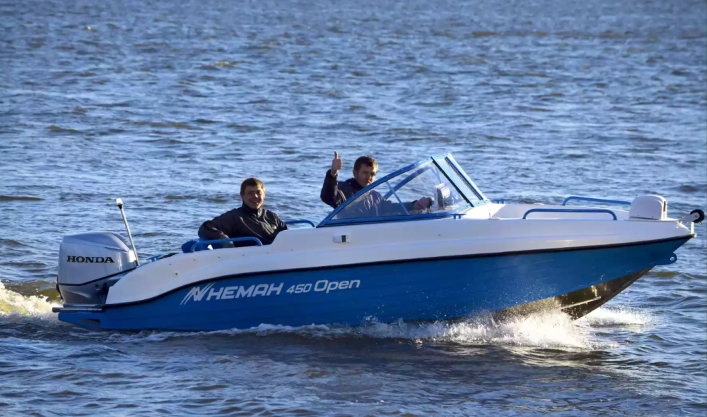 Комбинированный катер Neman-450 Open в Тольятти
