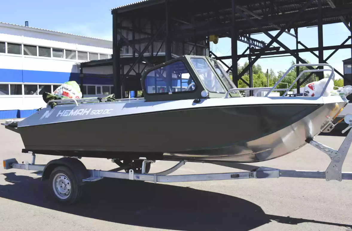 Алюминиевый катер Неман-500 DC Pro в Тольятти