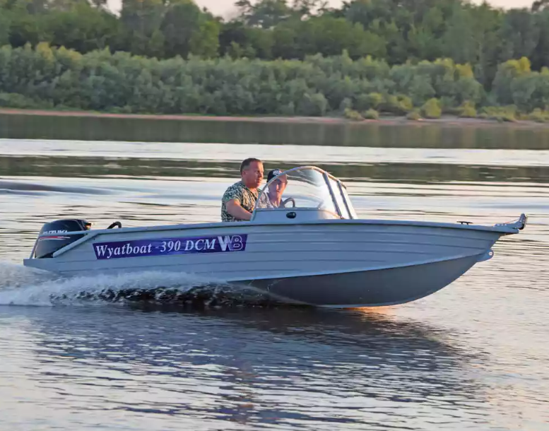 Алюминиевый катер Wyatboat-390 DCM в Тольятти