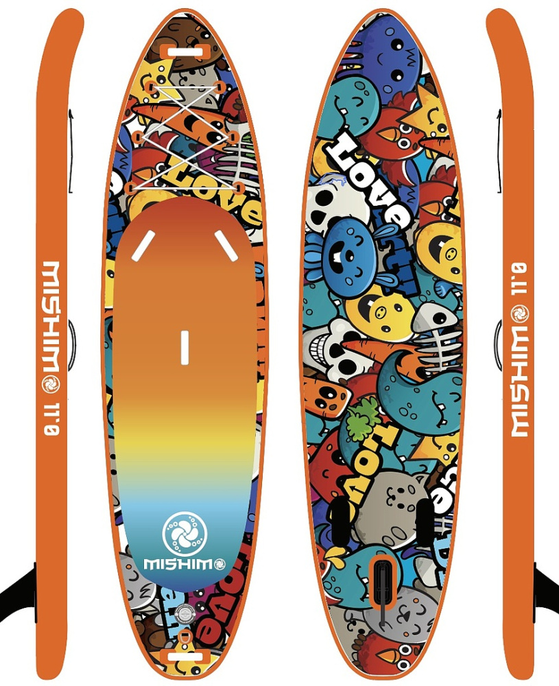 SUP (САП) Доска MISHIMO CRAZY-LINE 9.5’ (305см) в Тольятти