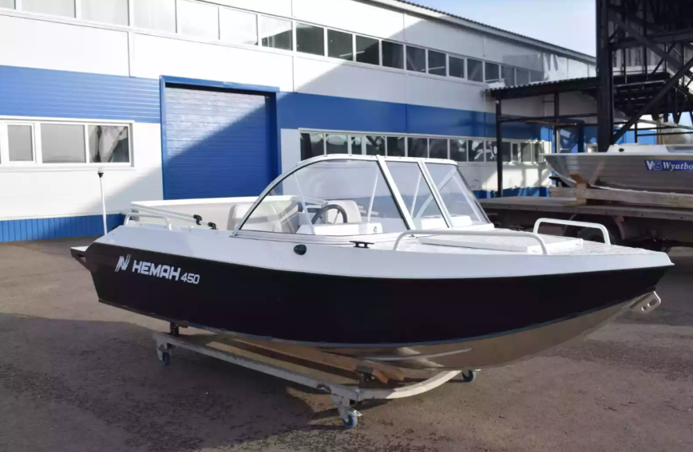 Алюминиевый катер Неман-450 в Тольятти