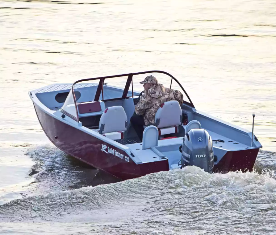 Алюминиевый катер Gold Fisher 520 DCM FISH в Тольятти